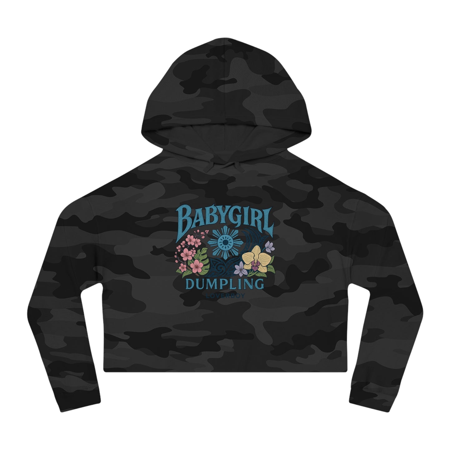 Baddie Cropped Hoodie | Women's Casual Sweatshirt, Streetwear, Gift for Her, Trendy Style, Everyday Comfort