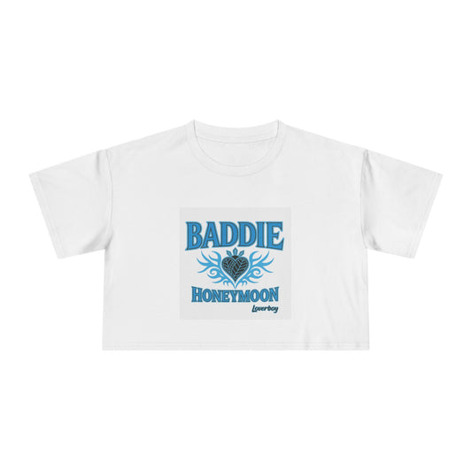 Baddie Honeymoon Crop Tee - Stylish Women's Top, Cute Gift, Summer Fashion, Trendy Outfit, Casual Wear