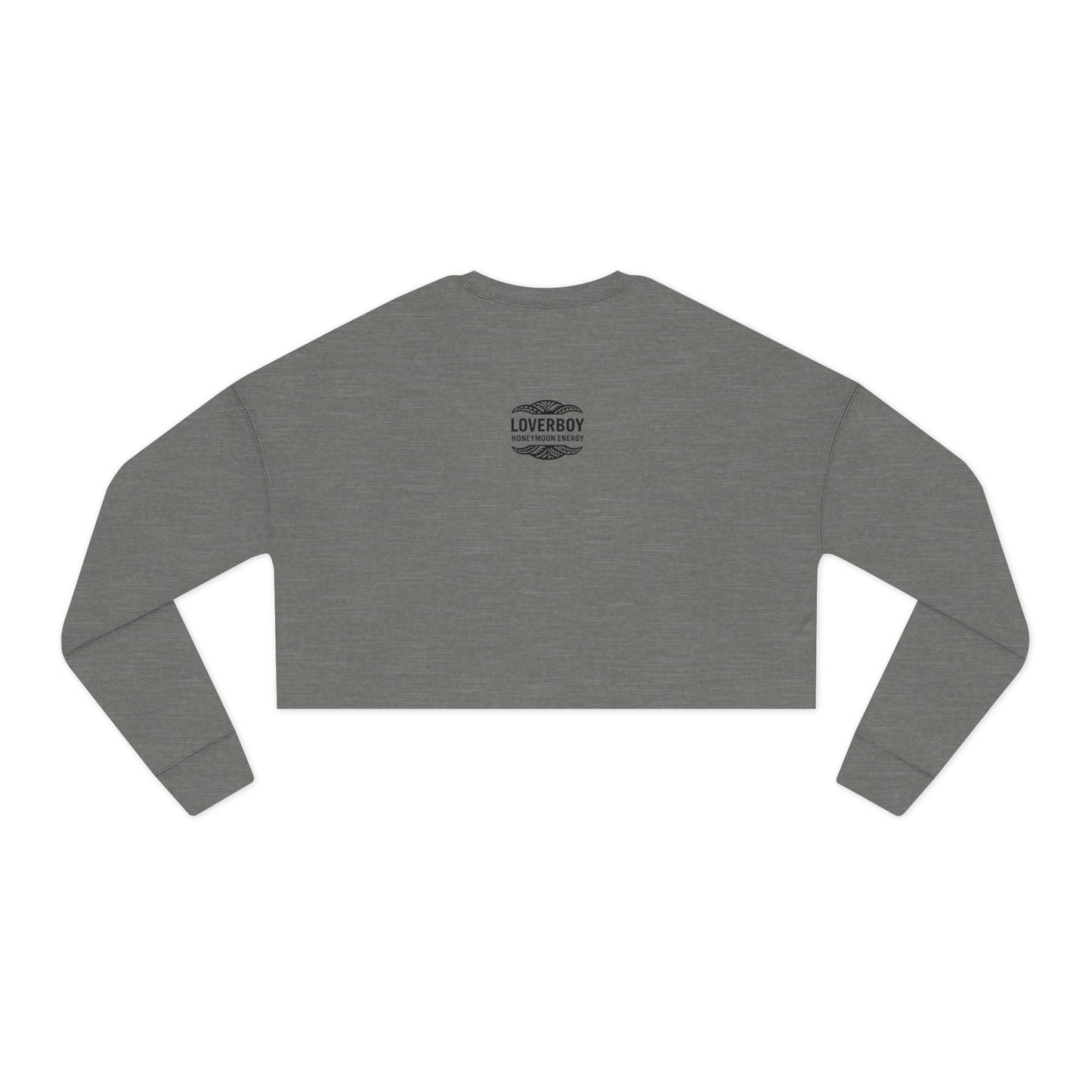 Chic Women's Cropped Sweatshirt - GILF Design, Trendy Pullover, Casual Fashion, Gift for Her, Cozy Lounge Wear