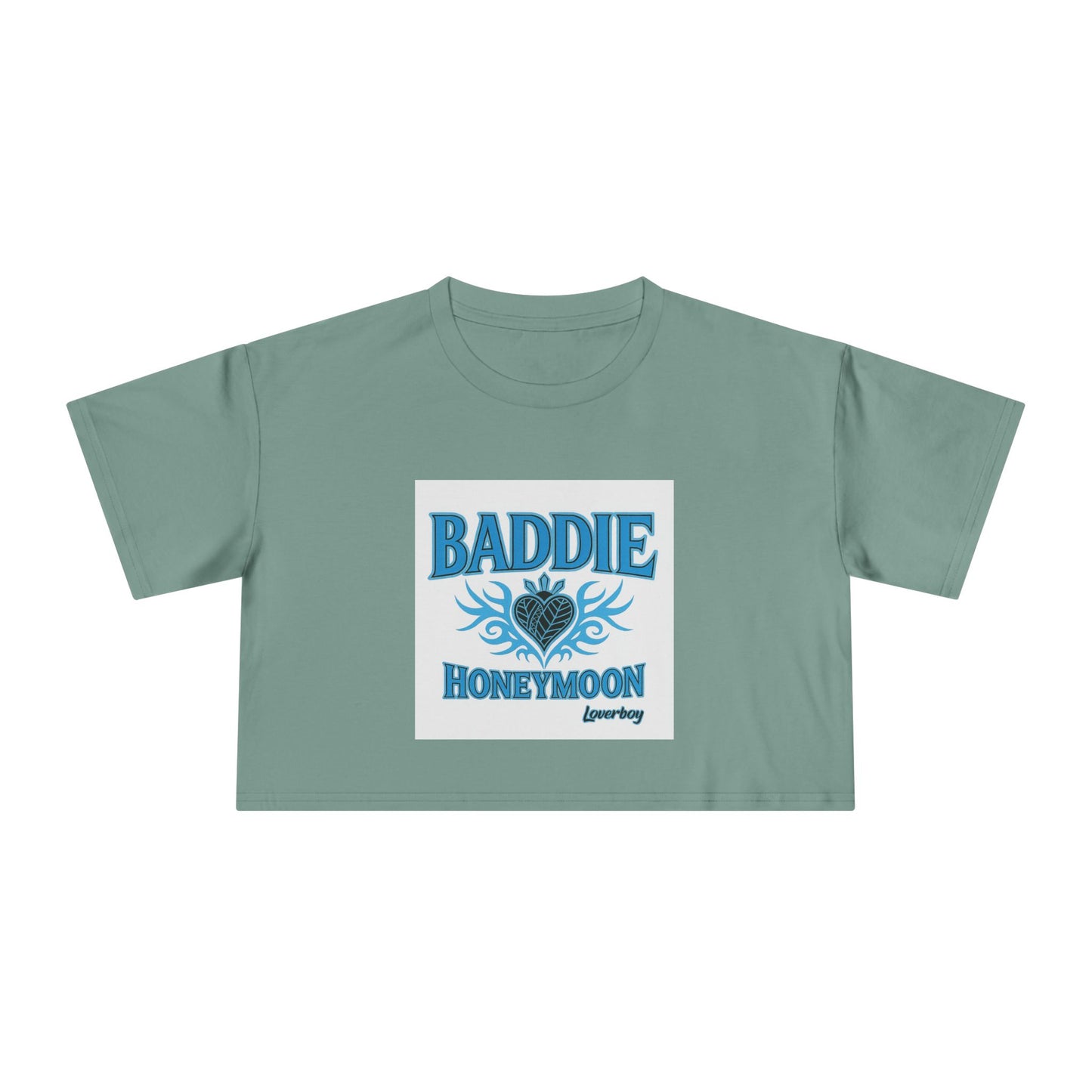 Baddie Honeymoon Crop Tee - Stylish Women's Top, Cute Gift, Summer Fashion, Trendy Outfit, Casual Wear