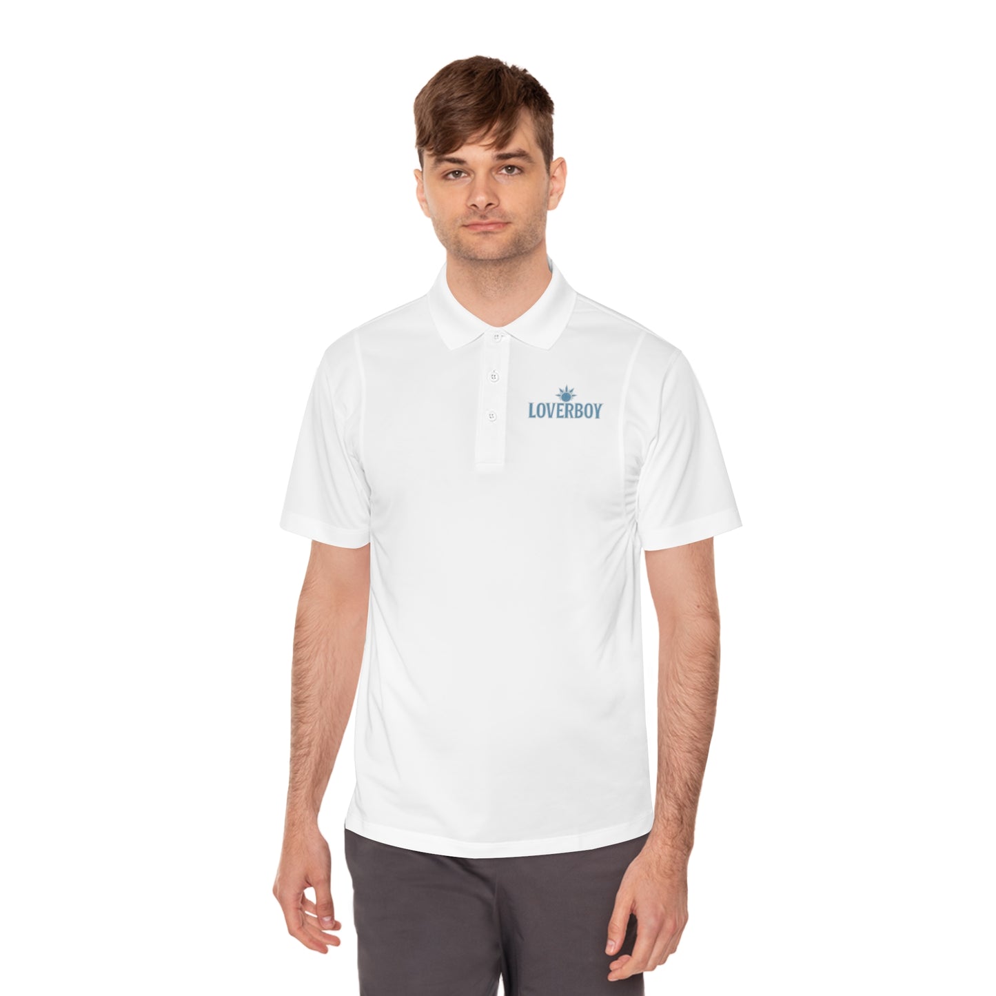 Men's Sport Polo Shirt - Casual, Comfortable Activewear for Men, Perfect for Sports, Workplace, or Weekend Wear, LOYALBOY Design