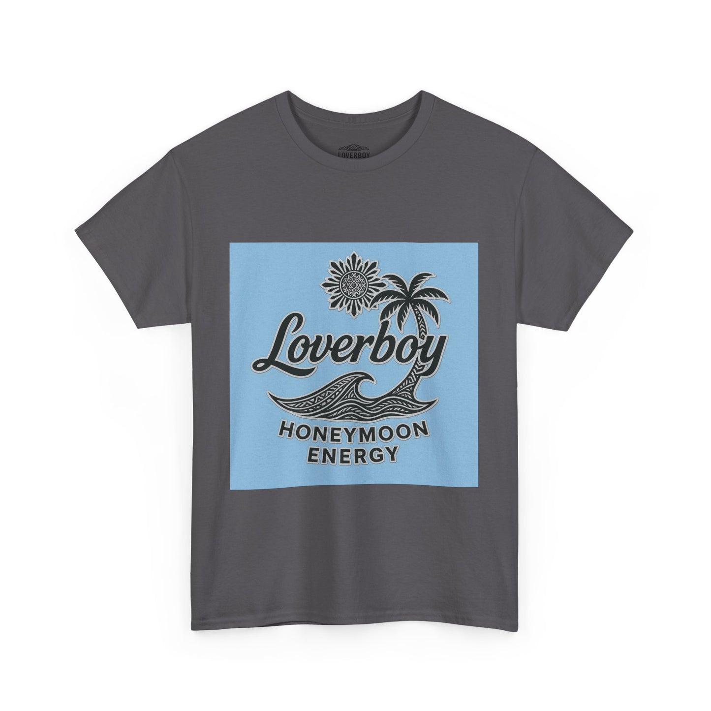 Loverboy Unisex Tee, Honeymoon Vibes T-Shirt, Romantic Couple Gift, Wedding Anniversary Shirt, Valentine's Day Top