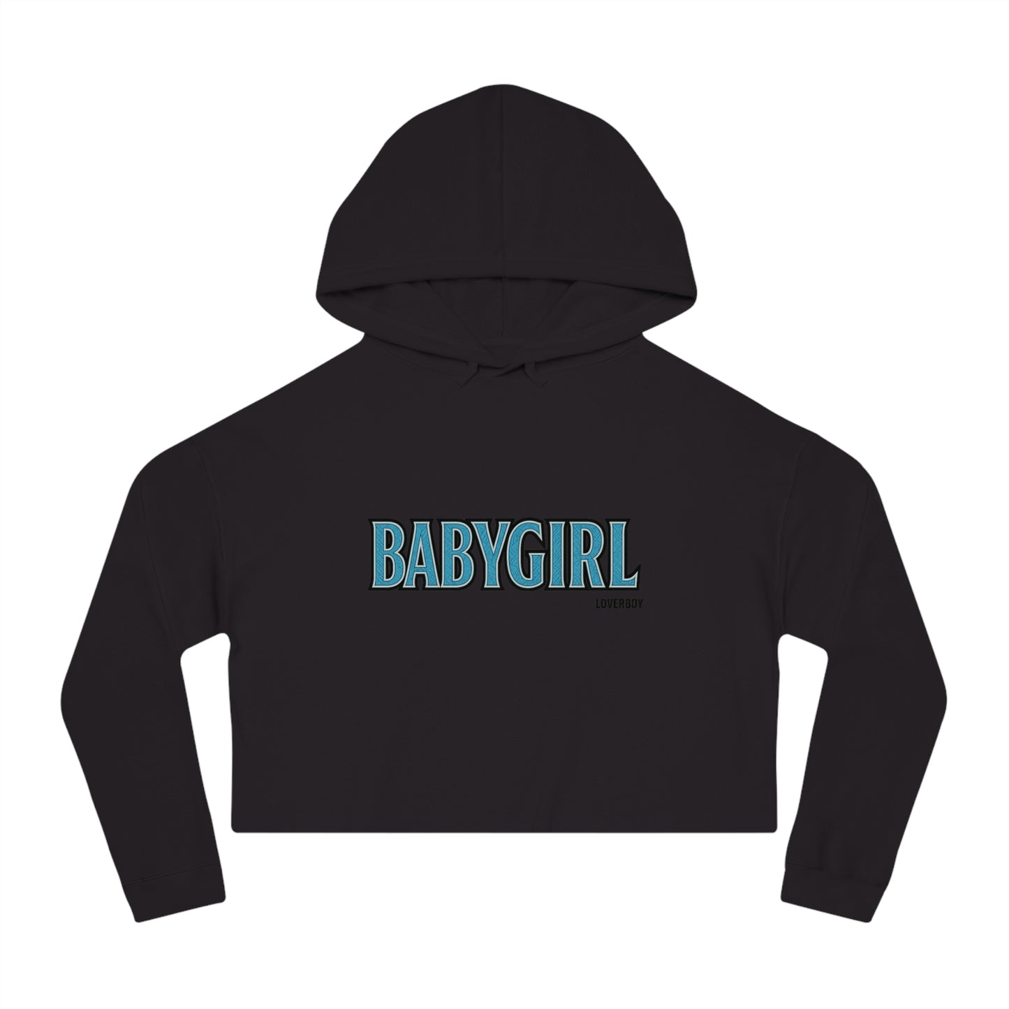 Cropped Hoodie for Trendy Women, Casual Wear, Gift for Her, Street Style, Baby Girl Fashion