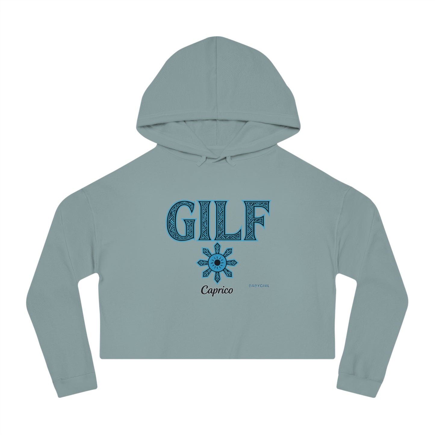 Trendy Women's Cropped Hooded Sweatshirt with FUN Designs - Perfect for Casual Outfits, Gifts, and Festivals