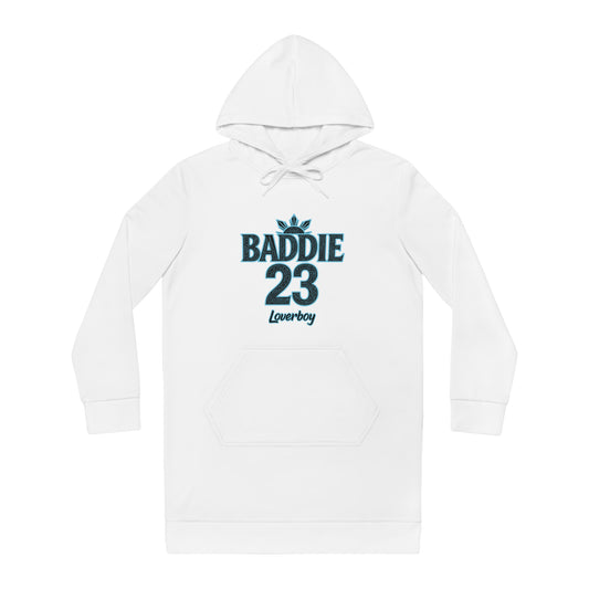 Chic Baddie Hoodie Dress, Trendy Casual Wear, Perfect for Everyday, Great for Parties and Lounging, Stylish Gift Idea