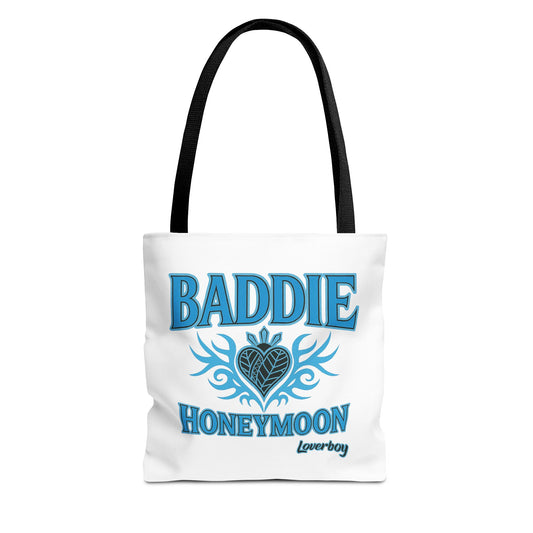 Baddie Honeymoon Tote Bag, Stylish Beach Tote, Bride Gift, Wedding Accessories, Fun Travel Bag, Summer Vibes