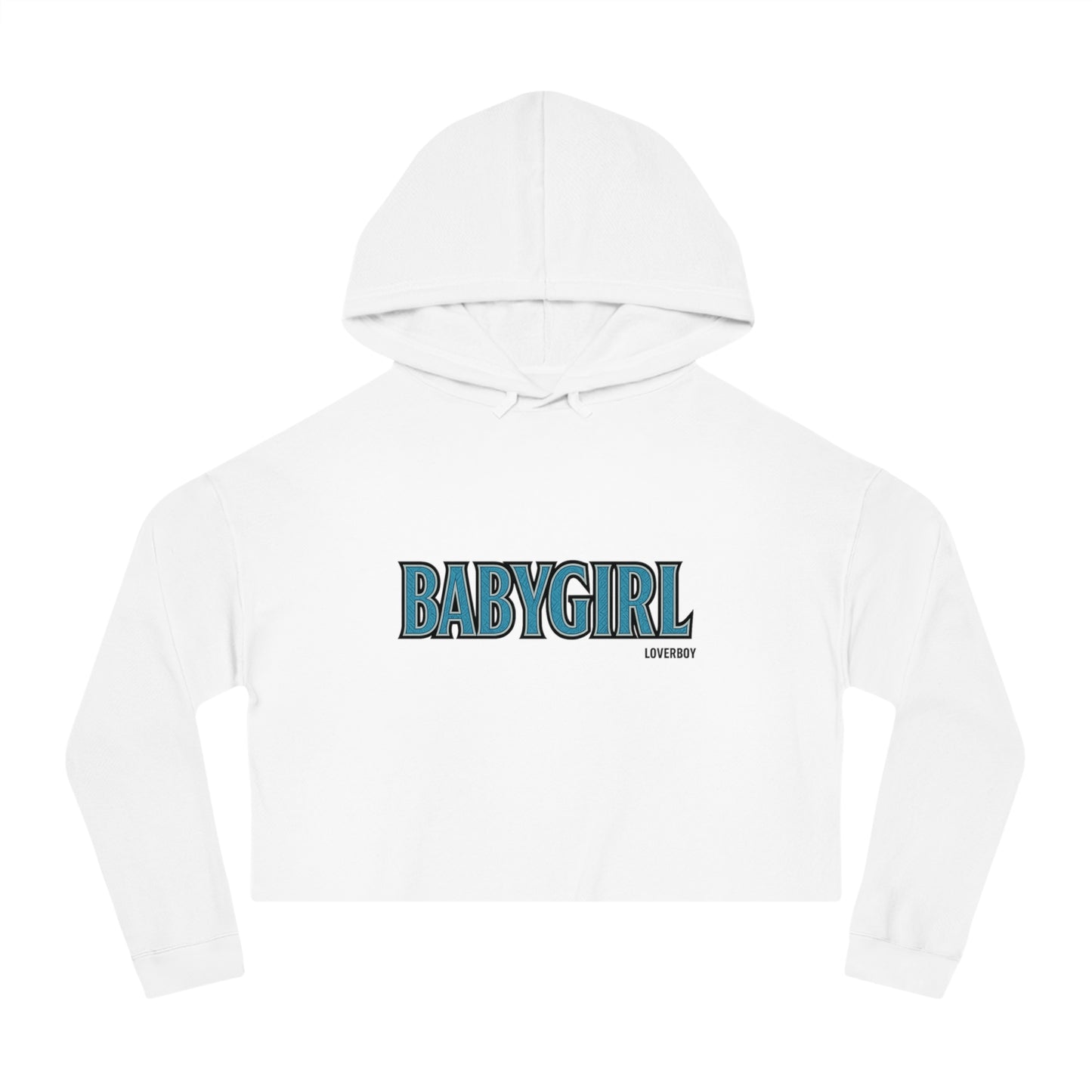Cropped Hoodie for Trendy Women, Casual Wear, Gift for Her, Street Style, Baby Girl Fashion