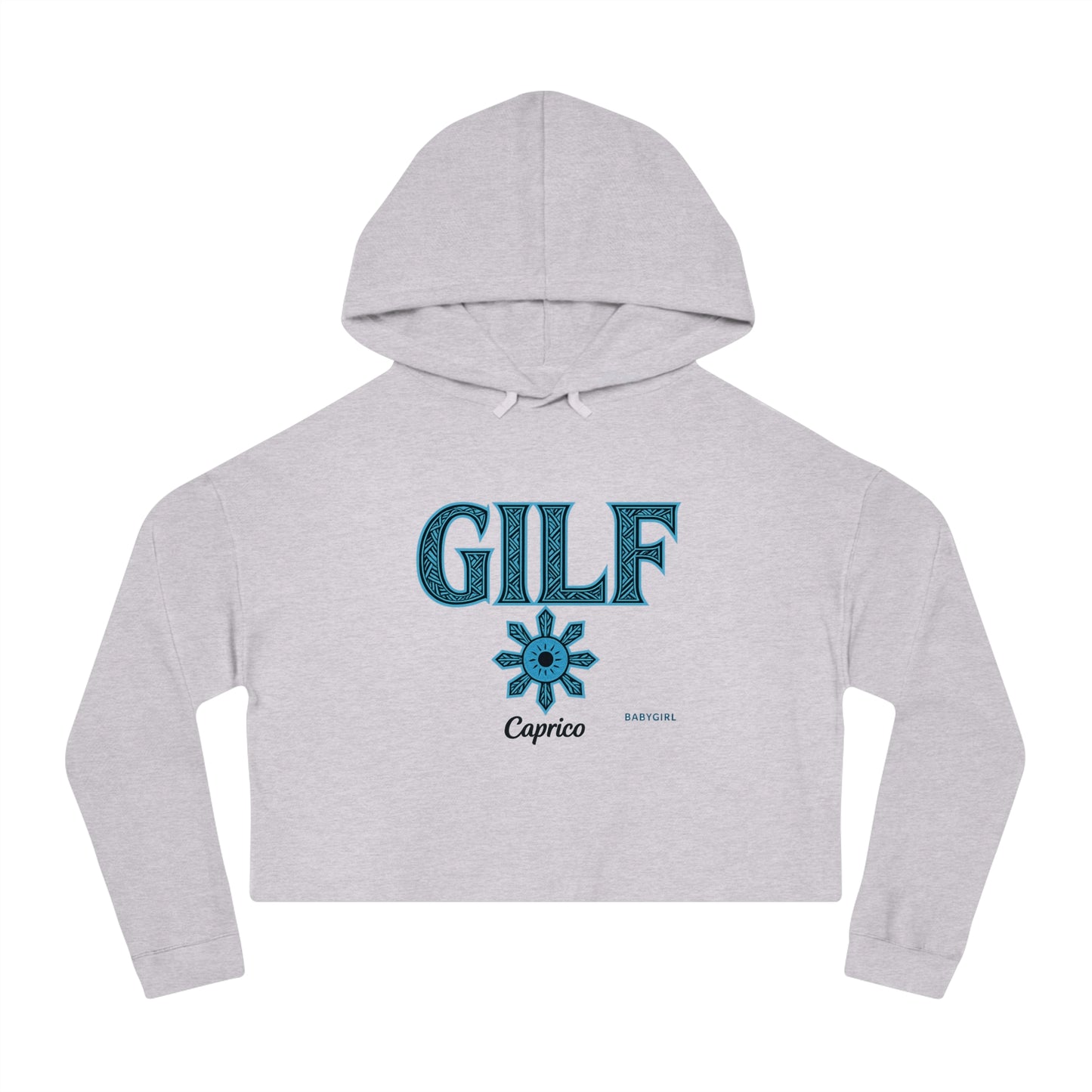 Trendy Women's Cropped Hooded Sweatshirt with FUN Designs - Perfect for Casual Outfits, Gifts, and Festivals