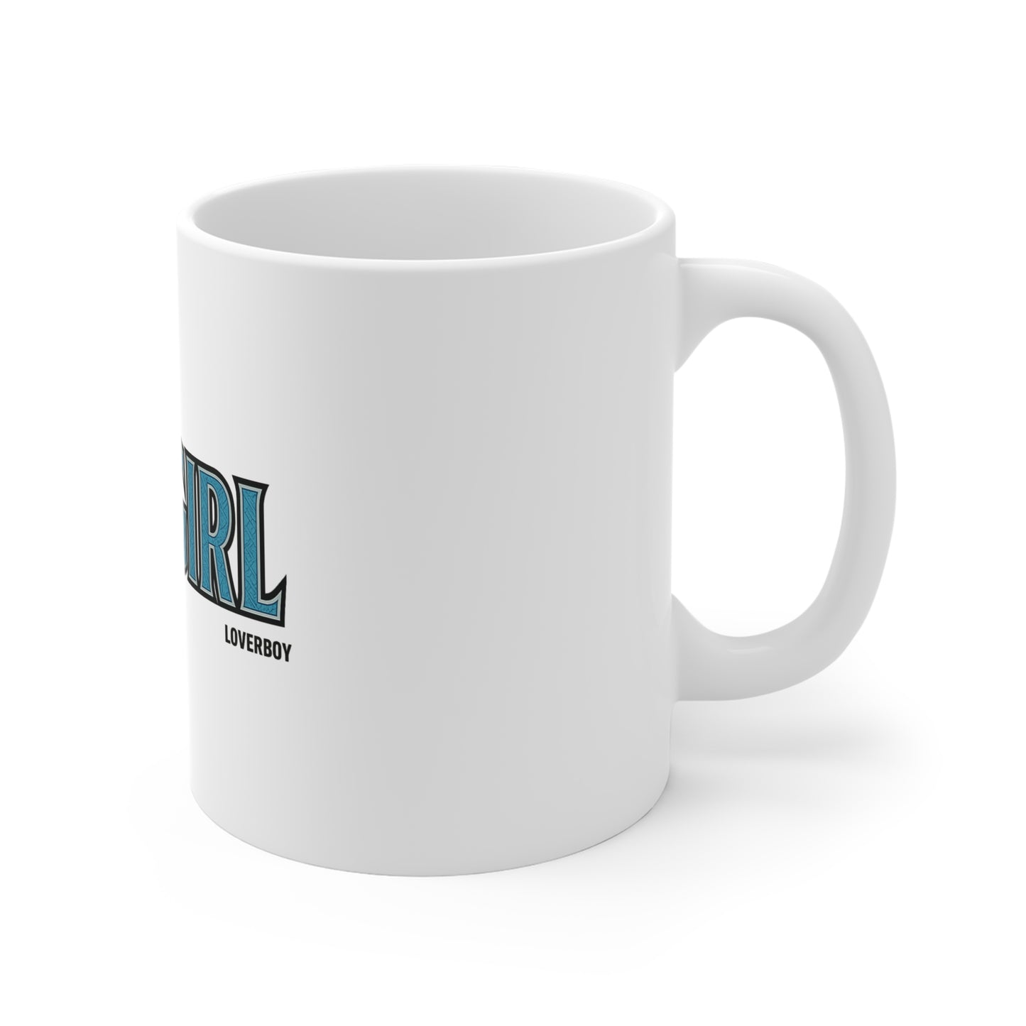Cute BABY GIRL Coffee Mug, Funny Gift for Her, Trendy Drinkware, Unique Birthday Gift, Home Office Mug