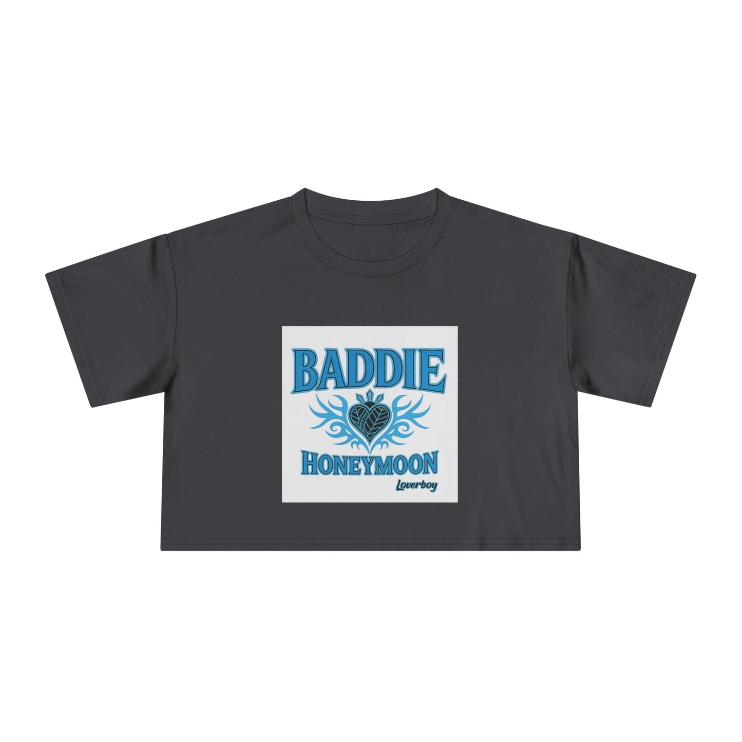 Baddie Honeymoon Crop Tee - Stylish Women's Top, Cute Gift, Summer Fashion, Trendy Outfit, Casual Wear