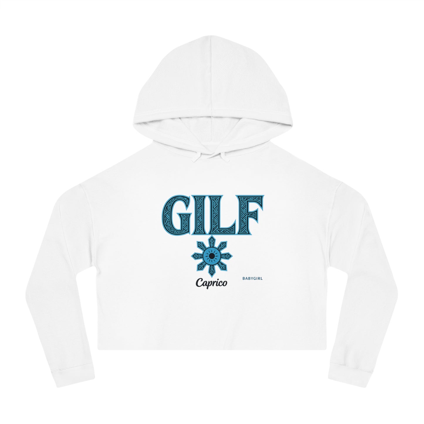 Trendy Women's Cropped Hooded Sweatshirt with FUN Designs - Perfect for Casual Outfits, Gifts, and Festivals