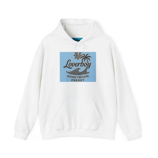 Copy of Loverboy Honeymoon Energy Hoodie, Cozy Sweatshirt, Unisex Gift, Casual Wear, Summer Vibes, Fun Travel Apparel