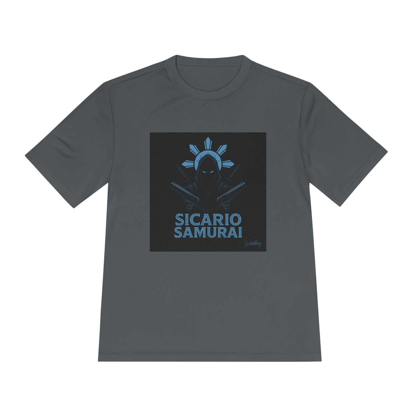 Sicario Samurai Unisex Moisture Wicking Tee, Cool Graphic Tee, Gamer Shirt, Anime Sweatshirt, Unique Gift, Casual Wear