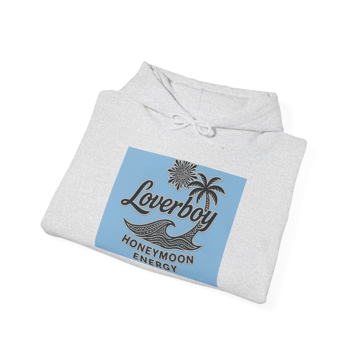 Loverboy Honeymoon Energy Hoodie, Cozy Sweatshirt, Unisex Gift, Casual Wear, Summer Vibes, Fun Travel Apparel