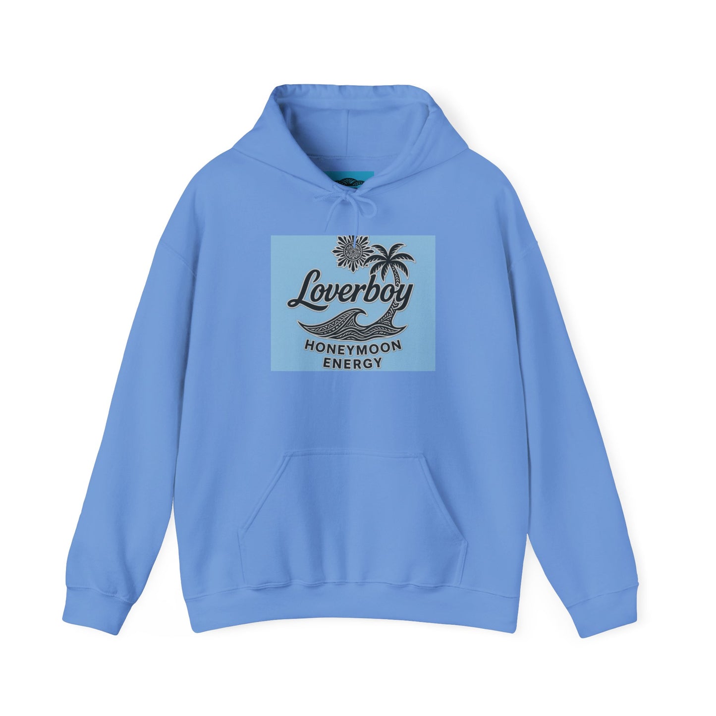 Loverboy Honeymoon Energy Hoodie, Cozy Sweatshirt, Unisex Gift, Casual Wear, Summer Vibes, Fun Travel Apparel