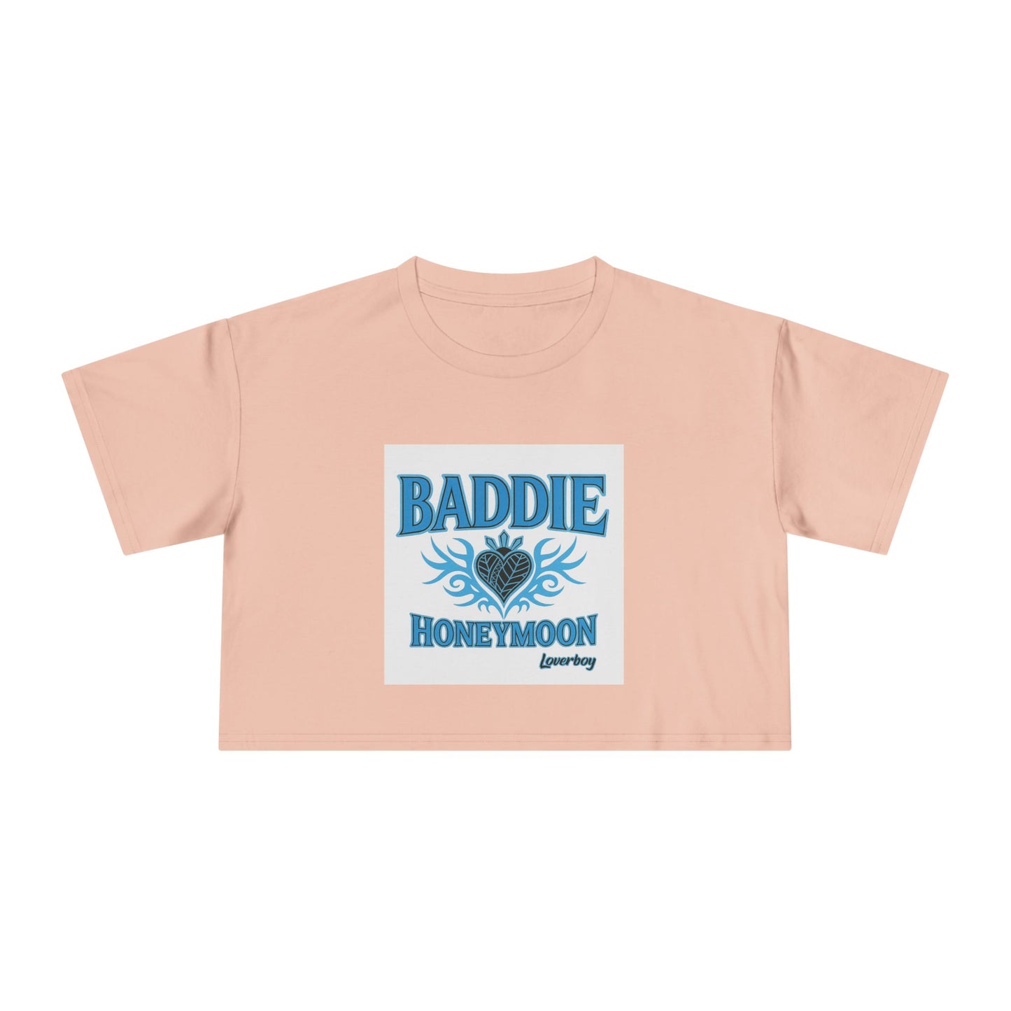Baddie Honeymoon Crop Tee - Stylish Women's Top, Cute Gift, Summer Fashion, Trendy Outfit, Casual Wear