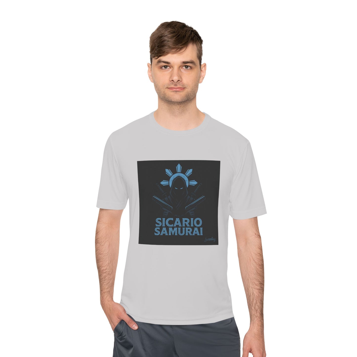 Sicario Samurai Unisex Moisture Wicking Tee, Cool Graphic Tee, Gamer Shirt, Anime Sweatshirt, Unique Gift, Casual Wear