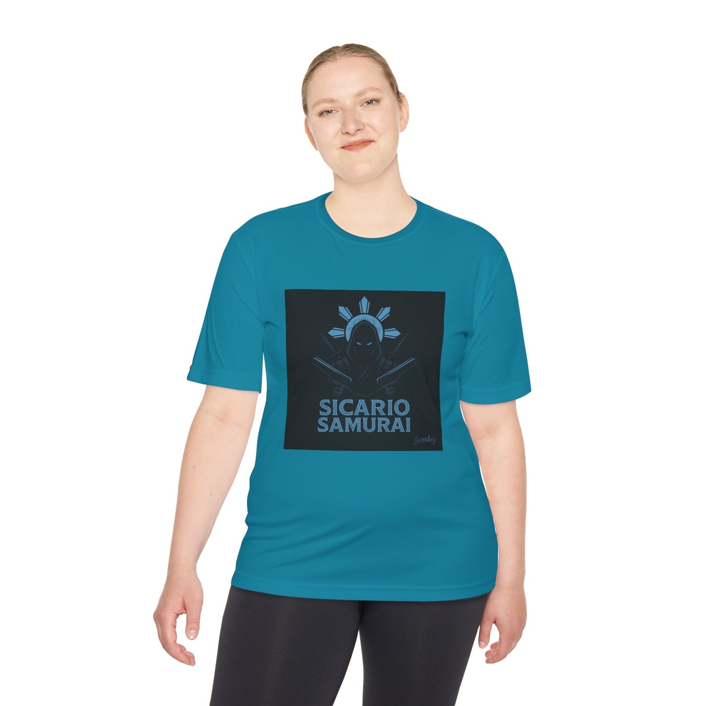 Sicario Samurai Unisex Moisture Wicking Tee, Cool Graphic Tee, Gamer Shirt, Anime Sweatshirt, Unique Gift, Casual Wear