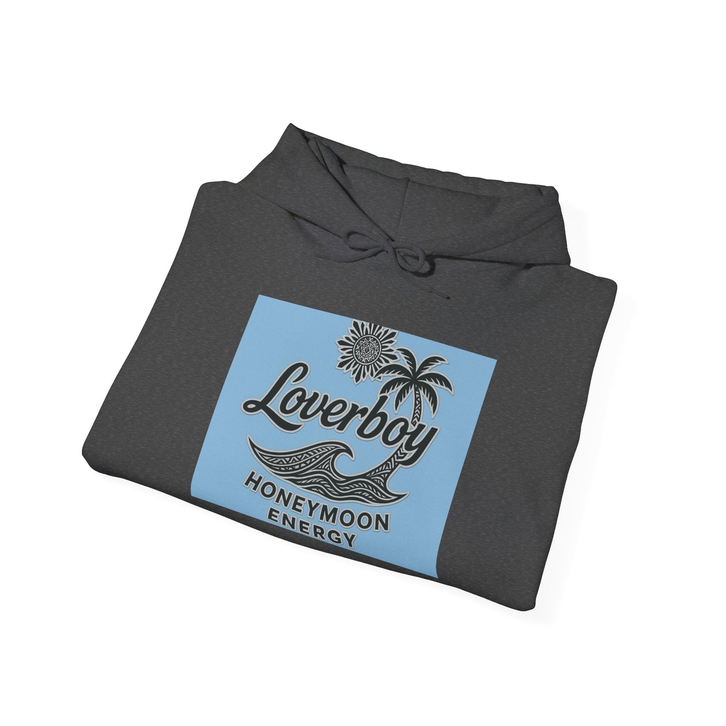 Copy of Loverboy Honeymoon Energy Hoodie, Cozy Sweatshirt, Unisex Gift, Casual Wear, Summer Vibes, Fun Travel Apparel