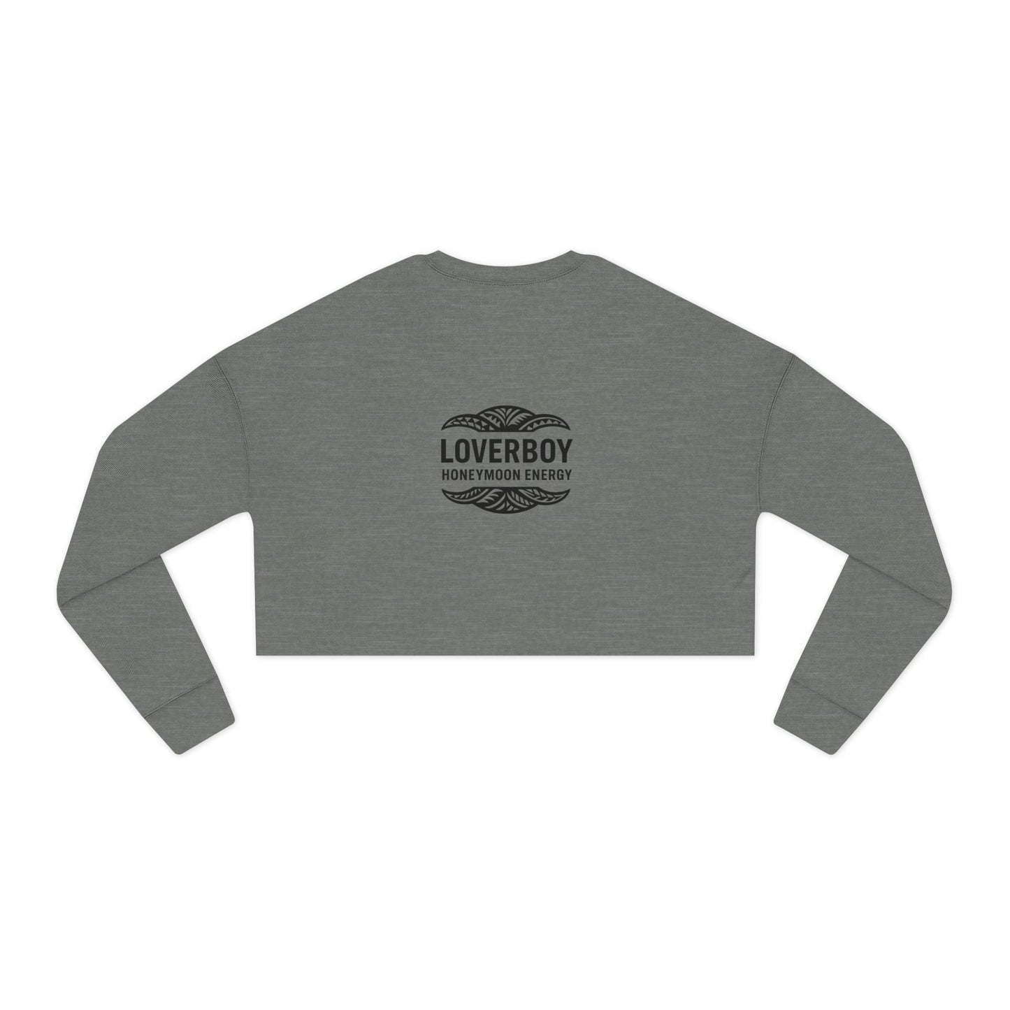 Trendy Women's Cropped Sweatshirt | BADDIE 23 & LOVERBOY Designs | Fashion Statement, Streetwear, Casual Comfort, Gift Idea