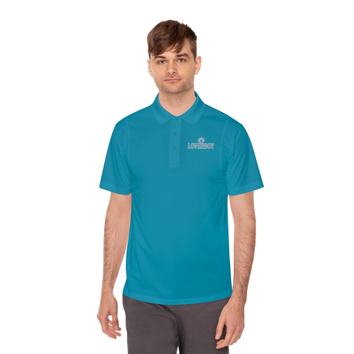 Men's Sport Polo Shirt - Casual, Comfortable Activewear for Men, Perfect for Sports, Workplace, or Weekend Wear, LOYALBOY Design