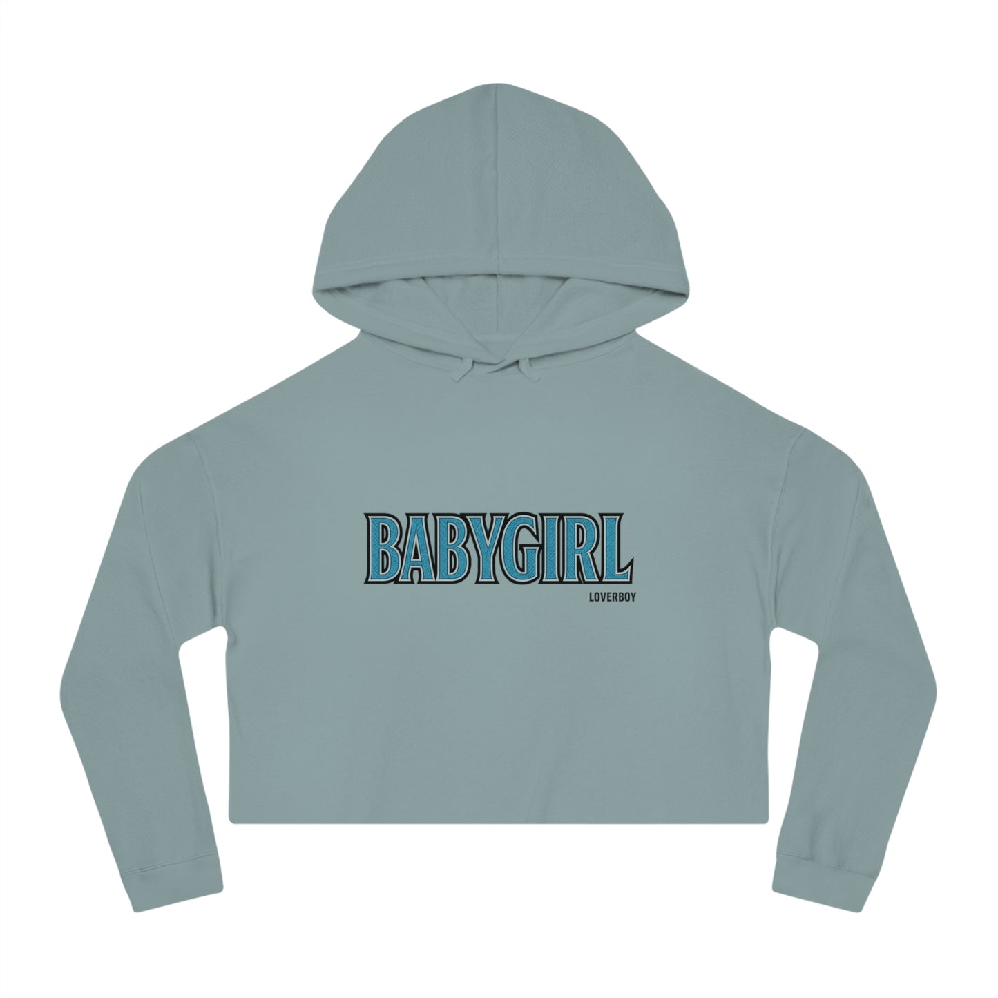 Cropped Hoodie for Trendy Women, Casual Wear, Gift for Her, Street Style, Baby Girl Fashion