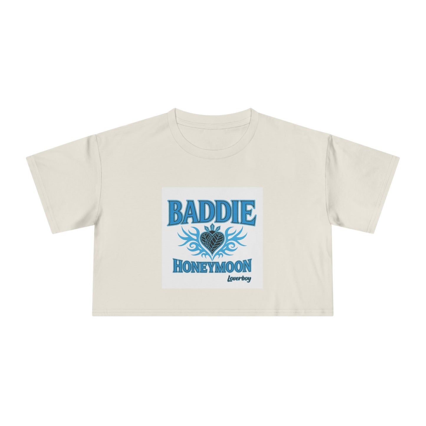 Baddie Honeymoon Crop Tee - Stylish Women's Top, Cute Gift, Summer Fashion, Trendy Outfit, Casual Wear
