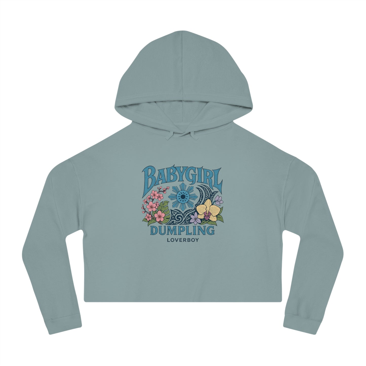 Baddie Cropped Hoodie | Women's Casual Sweatshirt, Streetwear, Gift for Her, Trendy Style, Everyday Comfort