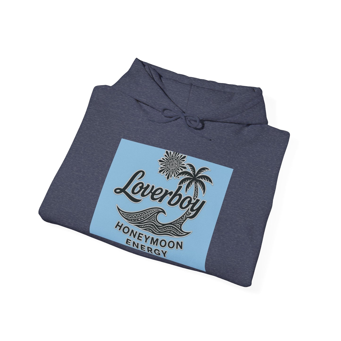 Loverboy Honeymoon Energy Hoodie, Cozy Sweatshirt, Unisex Gift, Casual Wear, Summer Vibes, Fun Travel Apparel