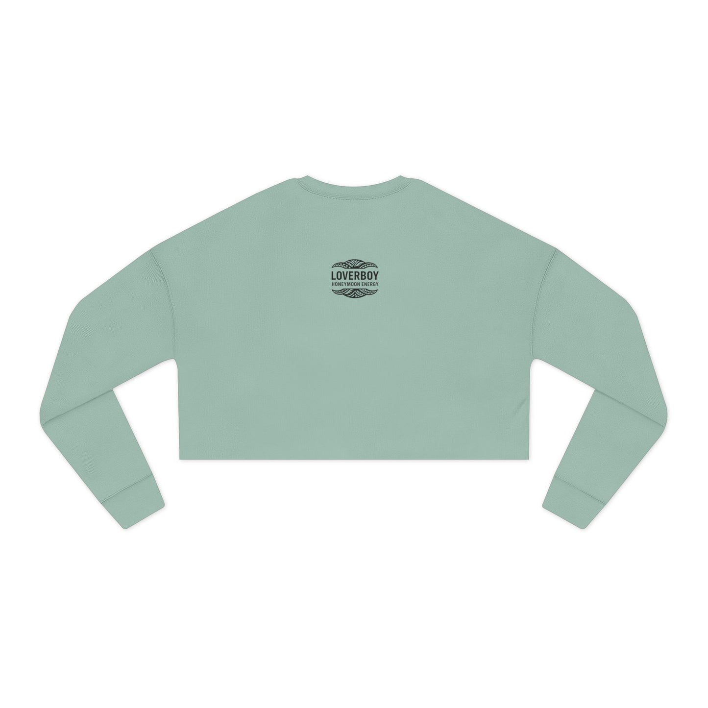 Chic Women's Cropped Sweatshirt - GILF Design, Trendy Pullover, Casual Fashion, Gift for Her, Cozy Lounge Wear
