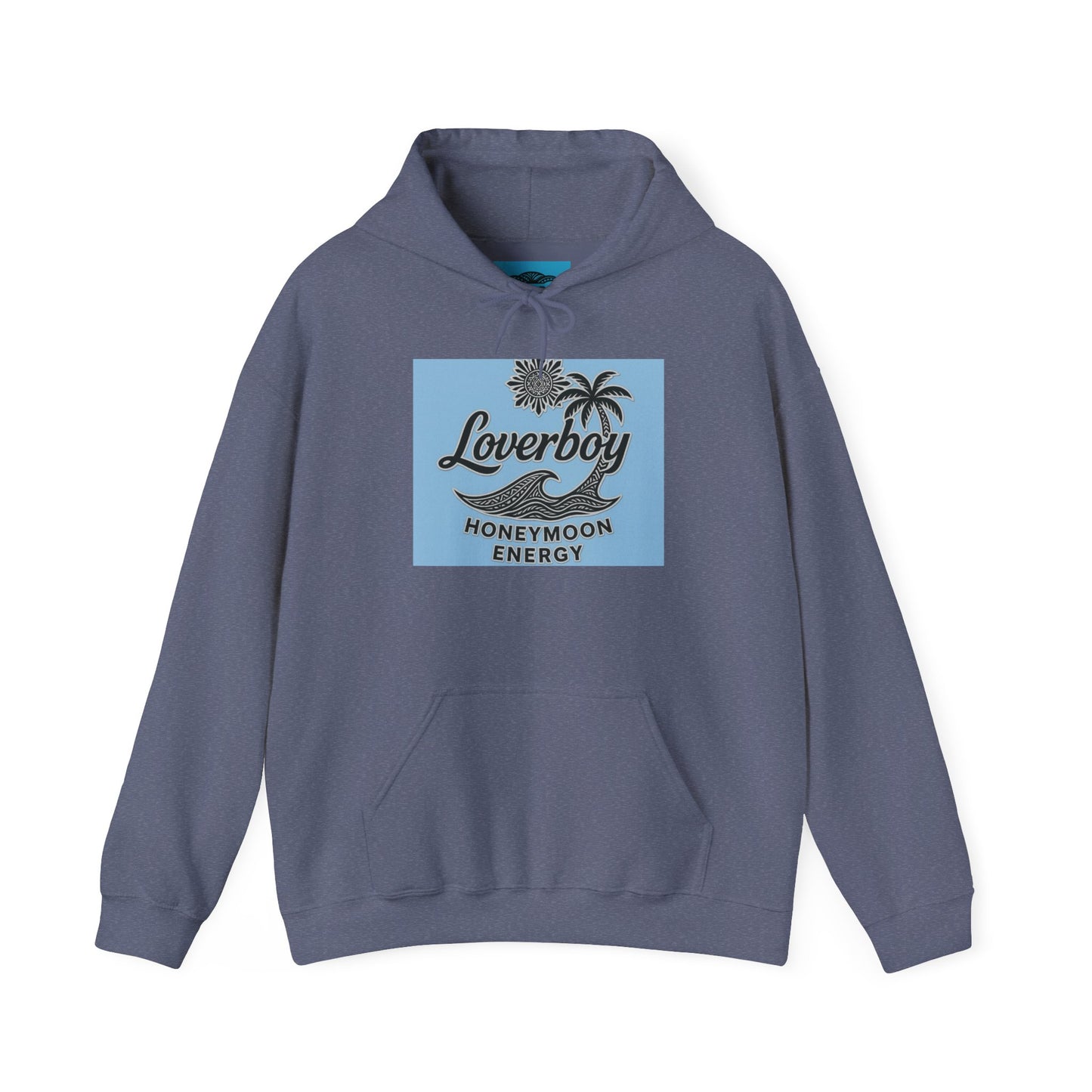 Loverboy Honeymoon Energy Hoodie, Cozy Sweatshirt, Unisex Gift, Casual Wear, Summer Vibes, Fun Travel Apparel