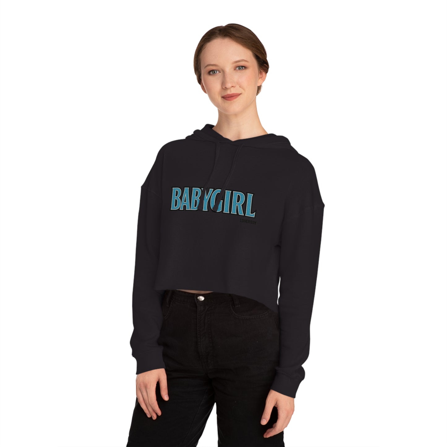 Cropped Hoodie for Trendy Women, Casual Wear, Gift for Her, Street Style, Baby Girl Fashion