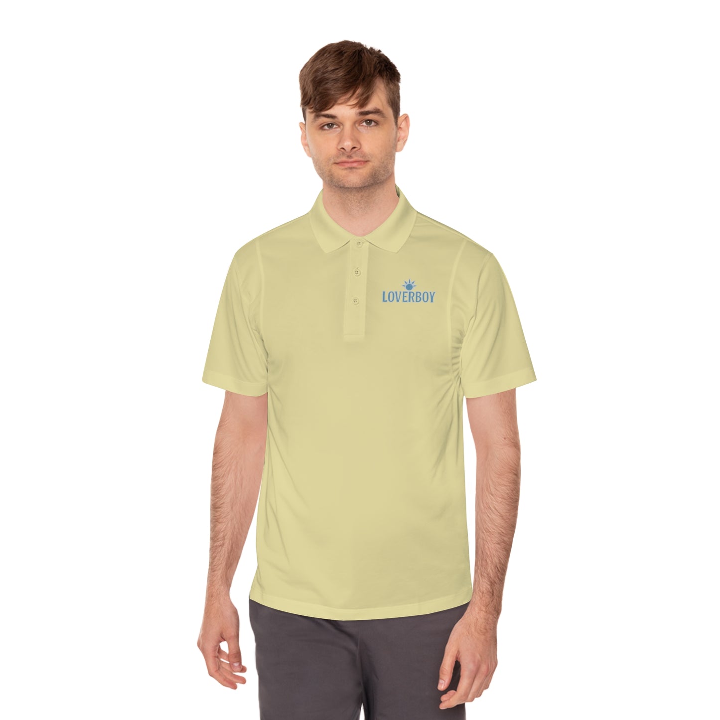 Men's Sport Polo Shirt - Casual, Comfortable Activewear for Men, Perfect for Sports, Workplace, or Weekend Wear, LOYALBOY Design