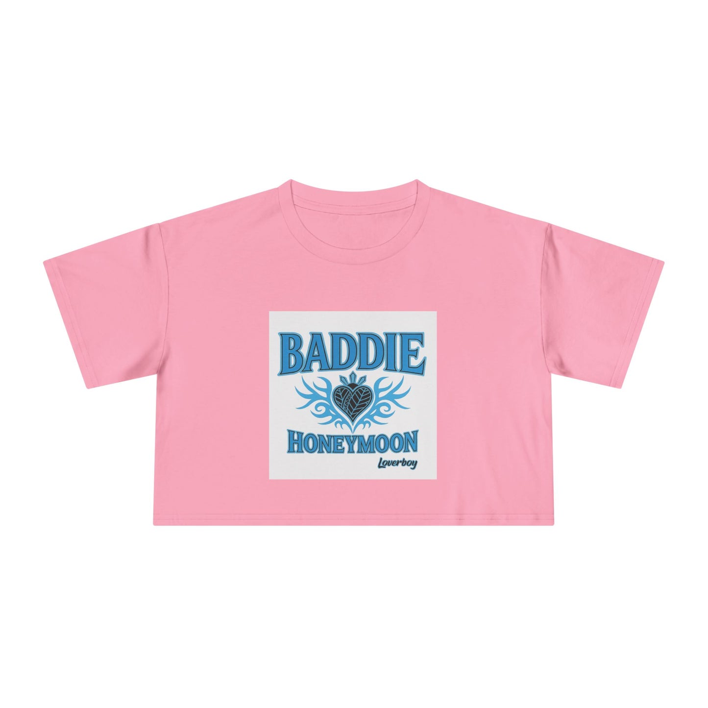 Baddie Honeymoon Crop Tee - Stylish Women's Top, Cute Gift, Summer Fashion, Trendy Outfit, Casual Wear