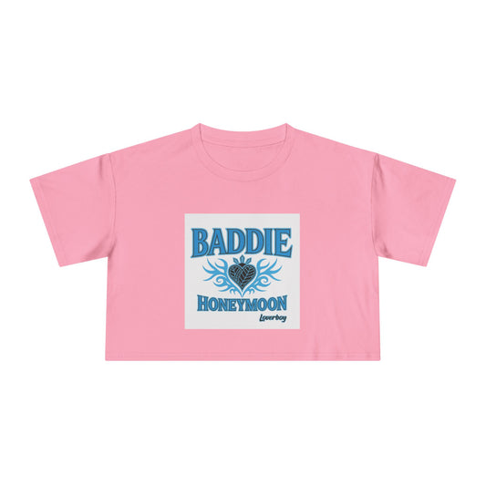 Baddie Honeymoon Crop Tee - Stylish Women's Top, Cute Gift, Summer Fashion, Trendy Outfit, Casual Wear
