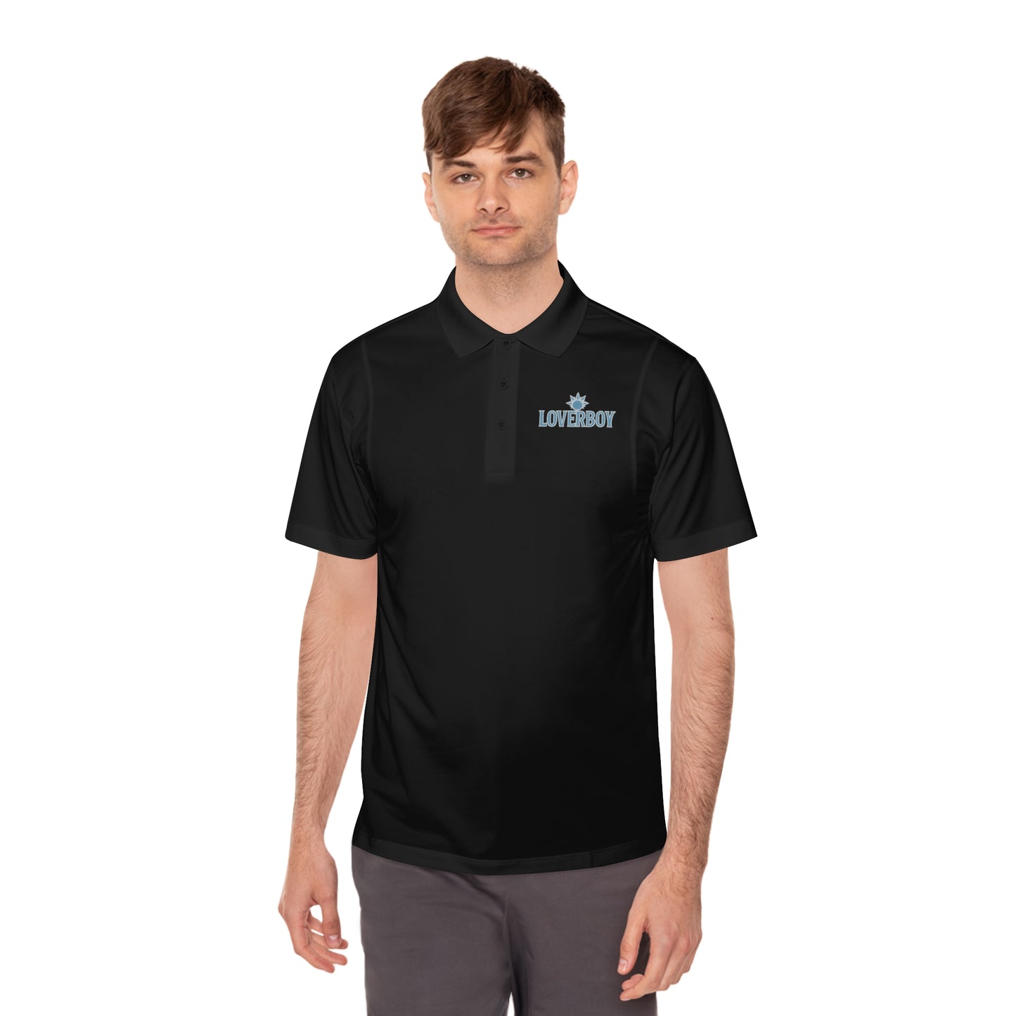 Men's Sport Polo Shirt - Casual, Comfortable Activewear for Men, Perfect for Sports, Workplace, or Weekend Wear, LOYALBOY Design