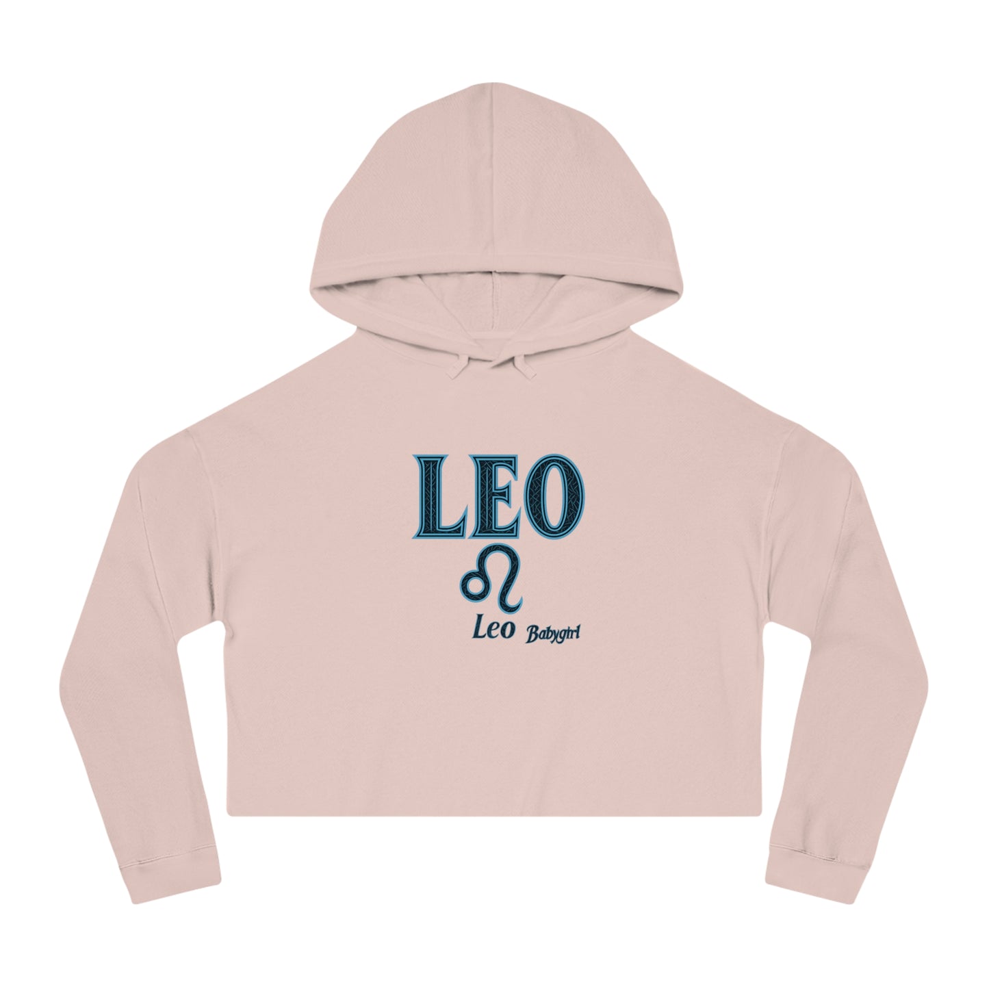 Stylish Cropped Sweatshirt for Zodiac Lovers, Astrology Apparel, Gift for Her, Leo Hoodie, Comfortable Casual Wear