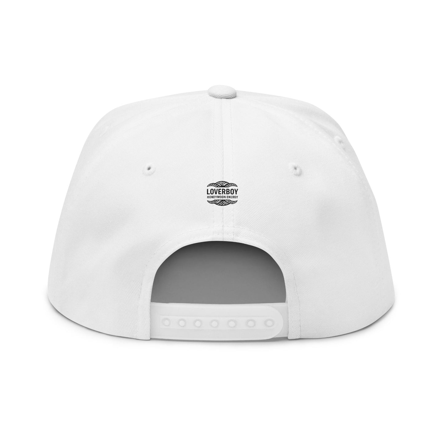 Loverboy Embroidered Flat Bill Cap | Stylish Summer Hat, Perfect Gift, Streetwear Accessory, Casual & Beachwear