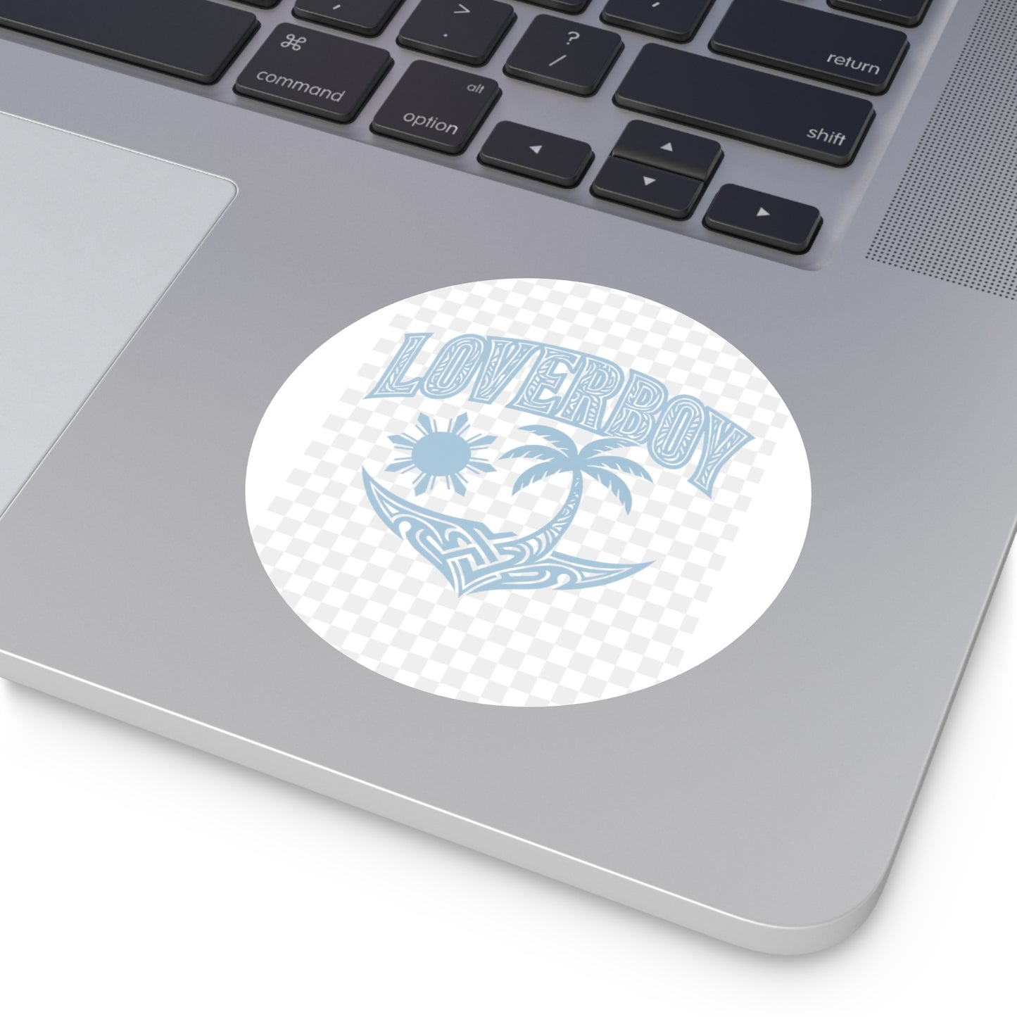 Loverboy Tropical Vinyl Stickers | Summer Vibes, Cool Retro Decor, Gift for Friends, Beach Aesthetic, Travel Journal Accessories