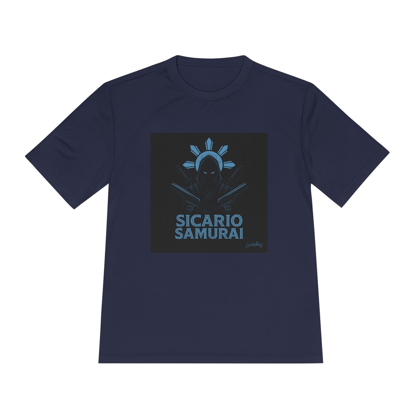 Sicario Samurai Unisex Moisture Wicking Tee, Cool Graphic Tee, Gamer Shirt, Anime Sweatshirt, Unique Gift, Casual Wear