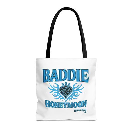 Baddie Honeymoon Tote Bag, Stylish Beach Tote, Bride Gift, Wedding Accessories, Fun Travel Bag, Summer Vibes
