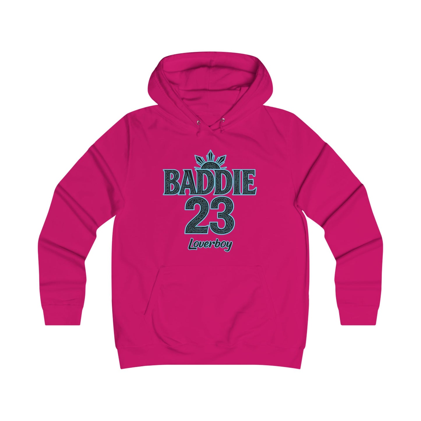 Baddie College Hoodie, Trendy Hoodie for Her, Casual College Wear, Unique Gift for Friends, Perfect for Everyday Style